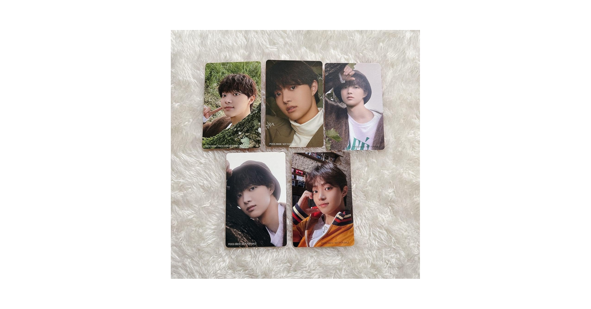 Amazon.co.jp: &TEAM ウィジュ EJ 1st EP B C D E Ver. トレカ